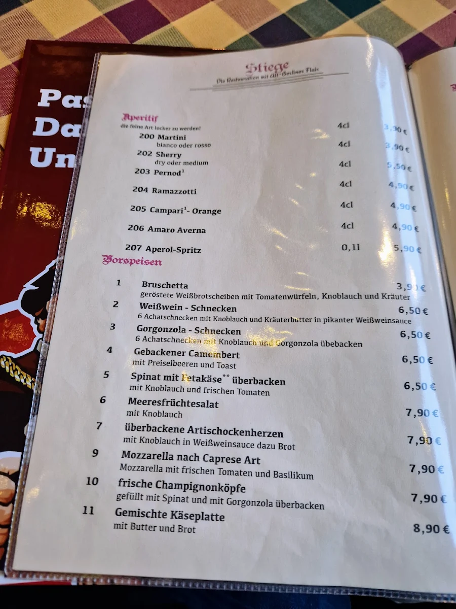 Speisekarte photo 2