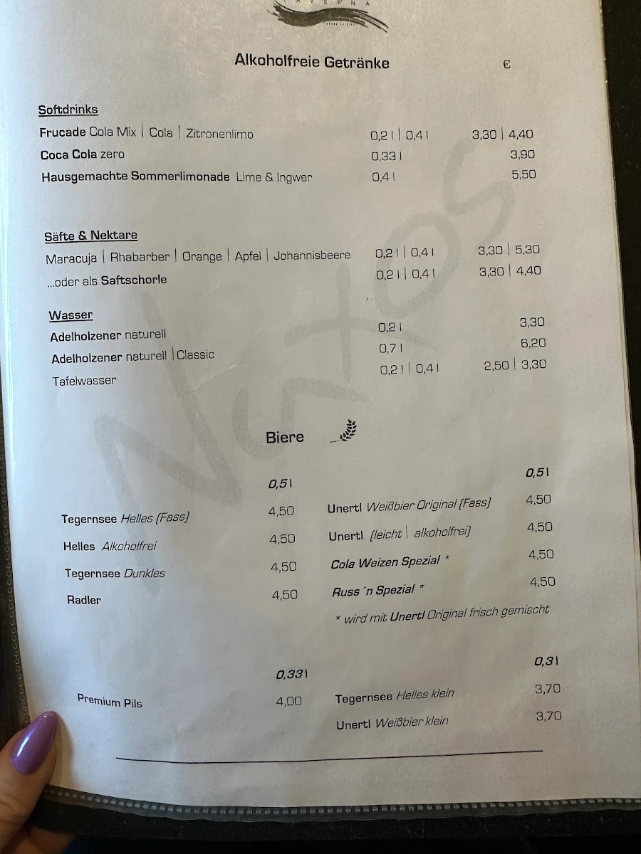 Speisekarte photo 5