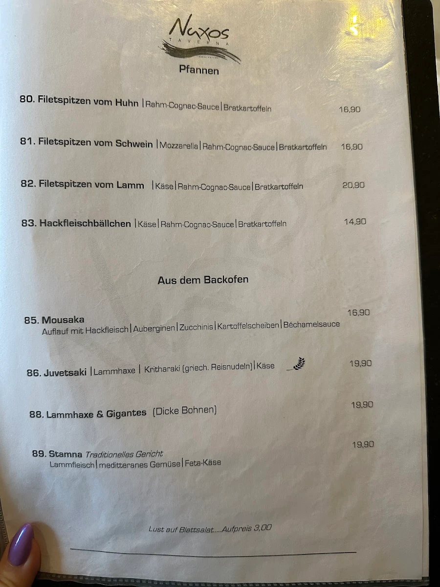 Speisekarte photo 6