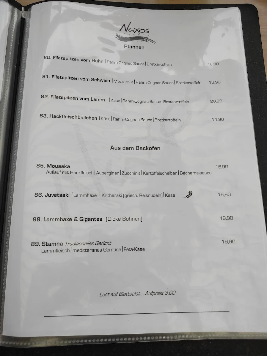 Speisekarte photo 9