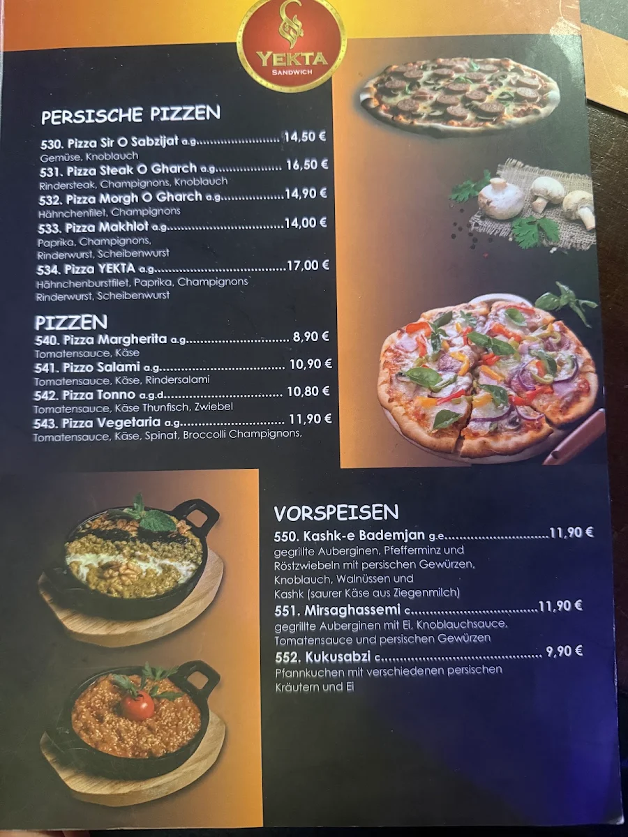 Speisekarte photo 5