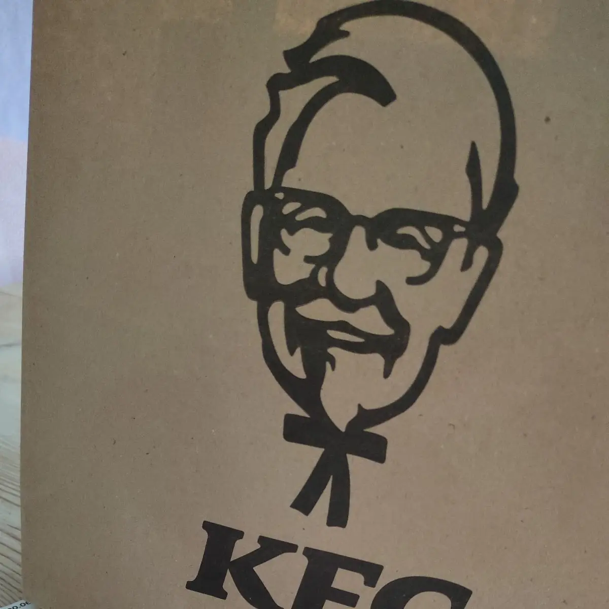 Speisekarte, Kentucky Fried Chicken