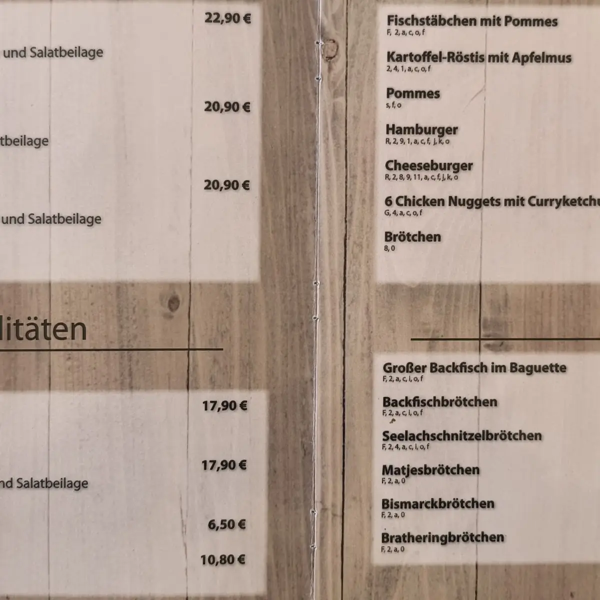 Speisekarte photo 10