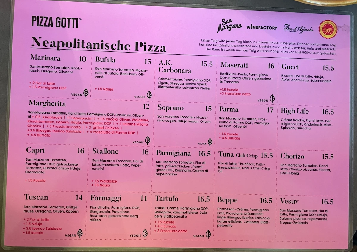 Speisekarte photo 2