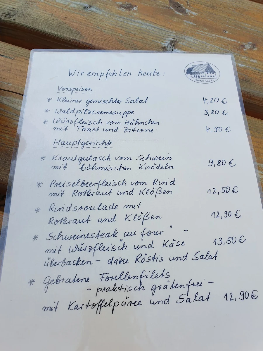 Speisekarte photo 2
