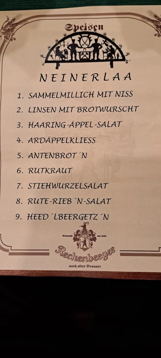 Speisekarte photo 3
