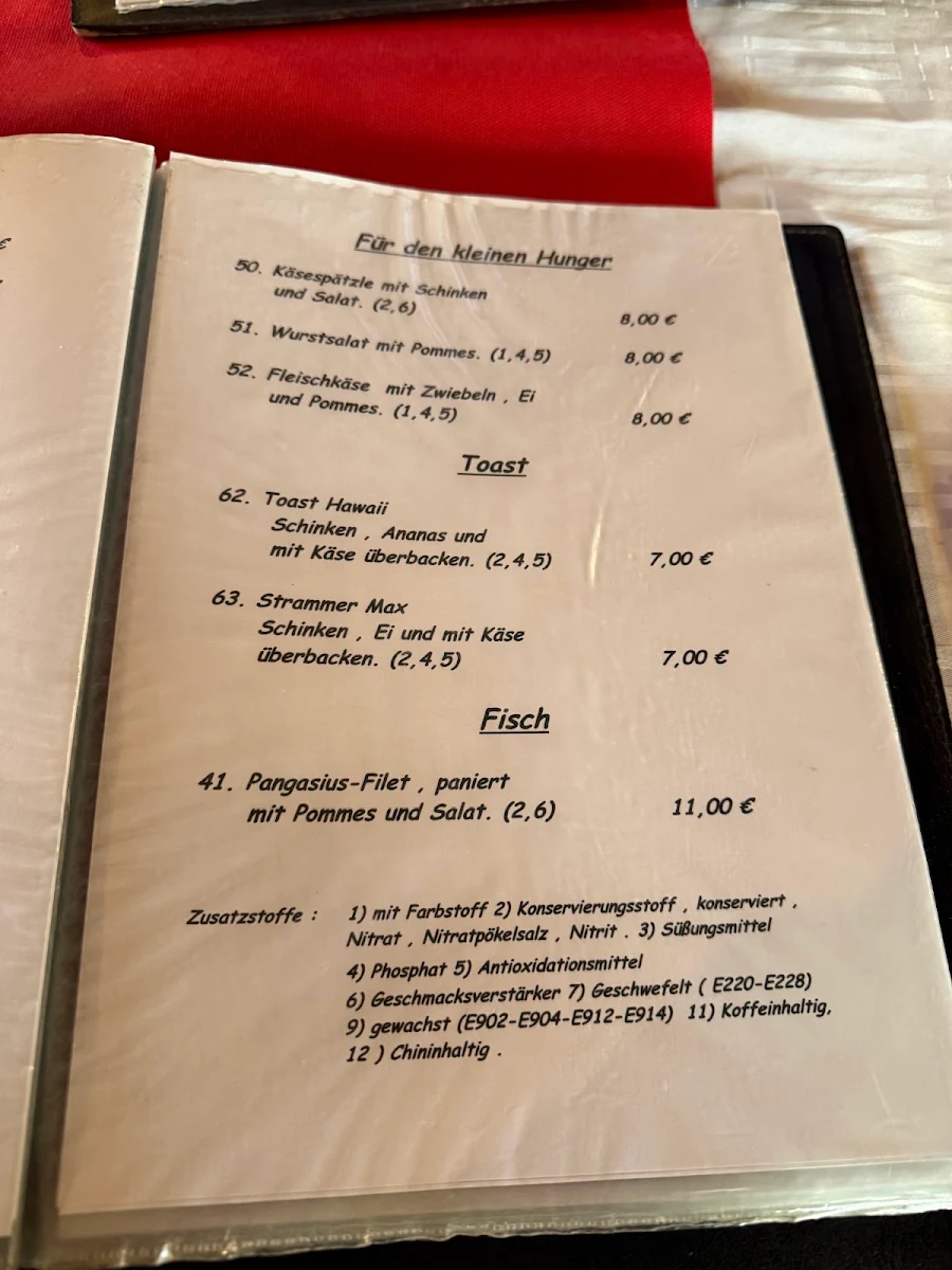 Speisekarte photo 1