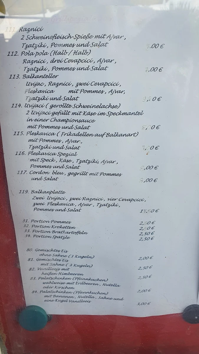 Speisekarte photo 5