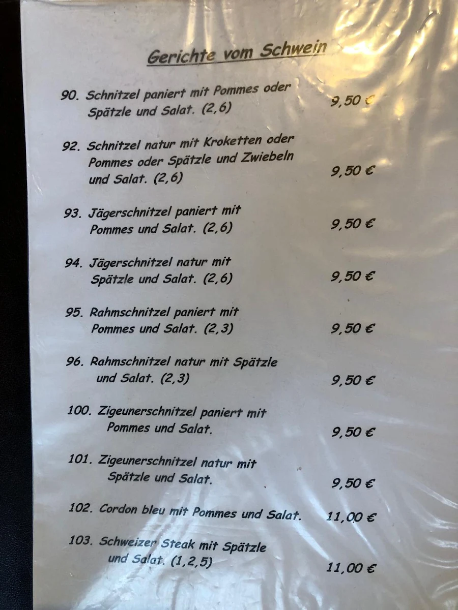 Speisekarte photo 8