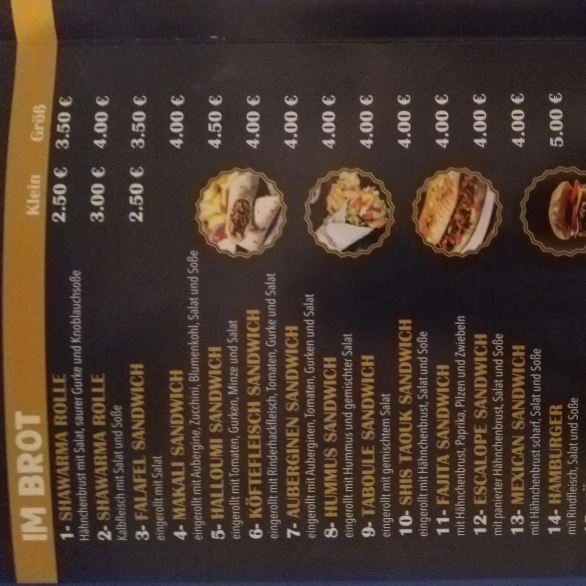 Speisekarte photo 8
