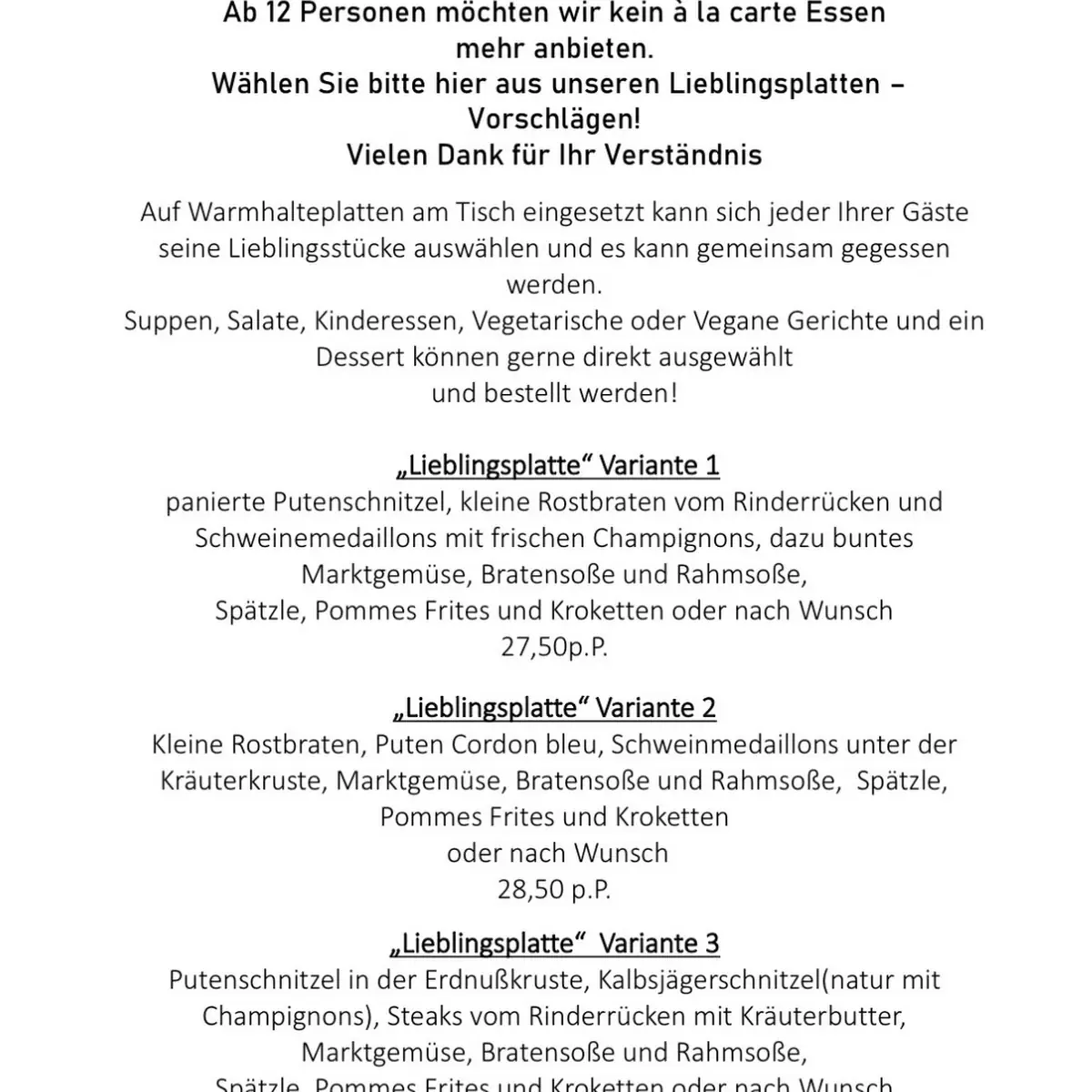 Speisekarte photo 2