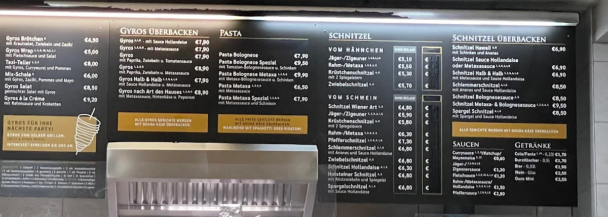 Speisekarte photo 2