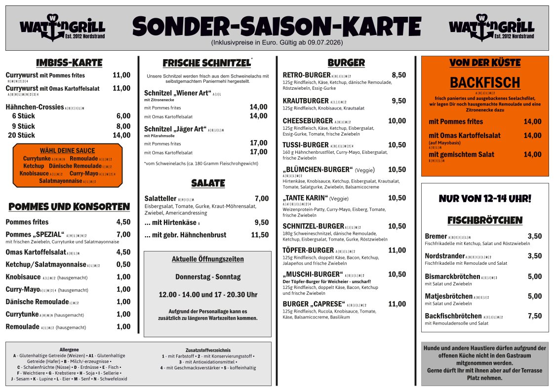 Speisekarte photo 1