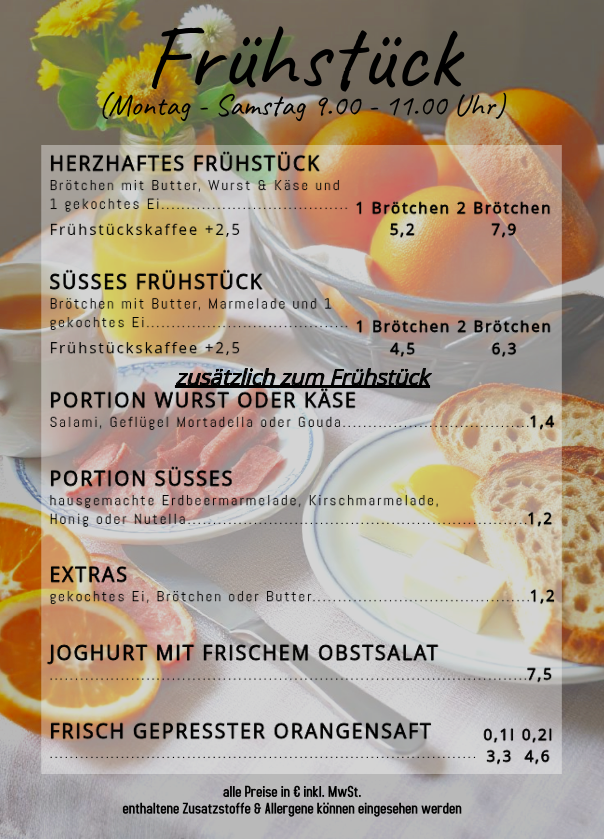 Speisekarte photo 5