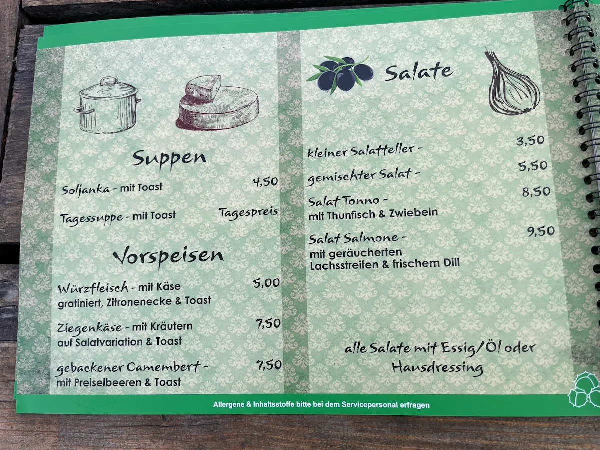 Speisekarte photo 2