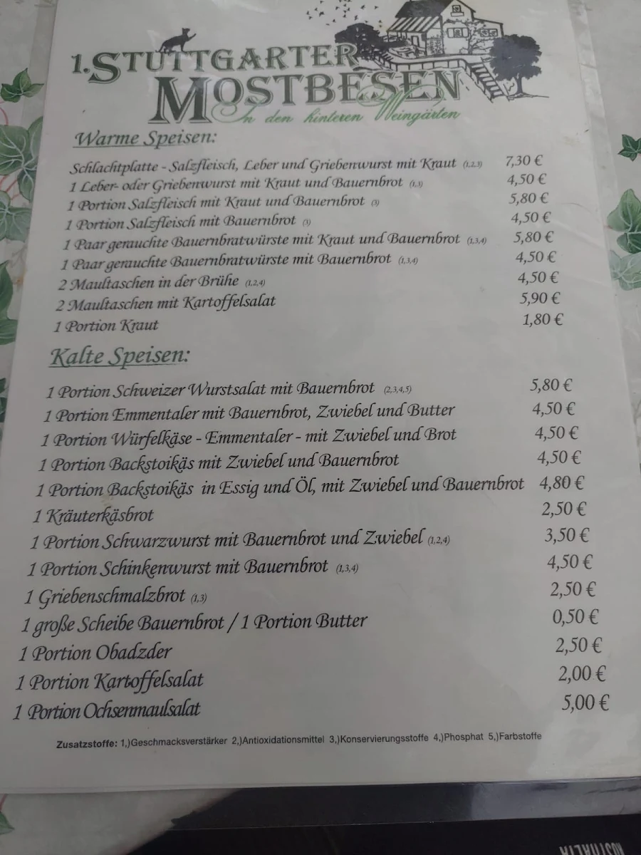 Speisekarte photo 3