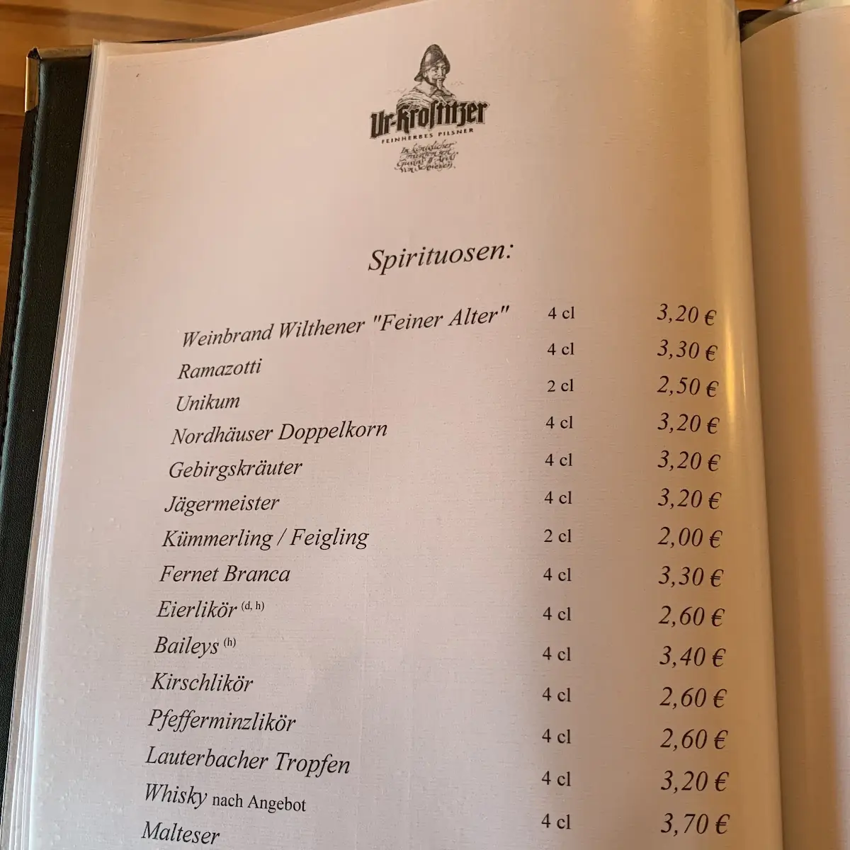 Speisekarte photo 6