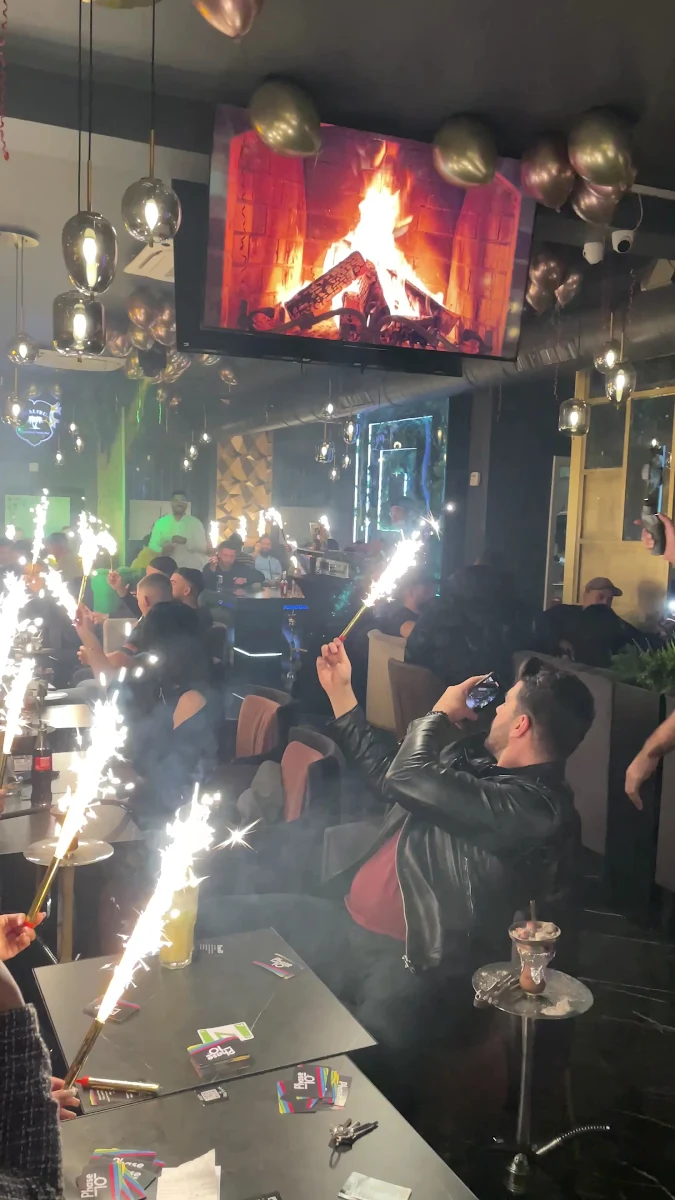 Atmosphäre, Malibu Shisha Bar In Frankfurt