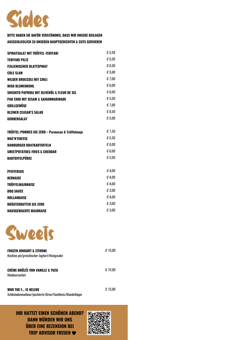 Speisekarte photo 1