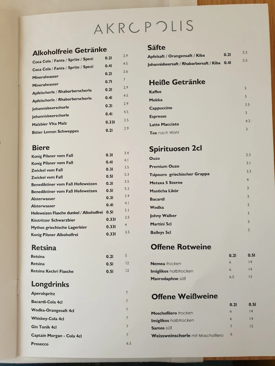 Speisekarte photo 3