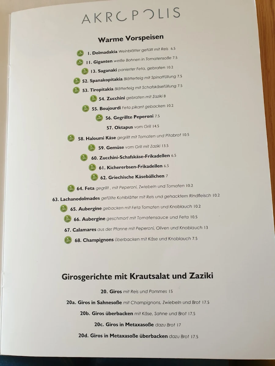Speisekarte photo 4