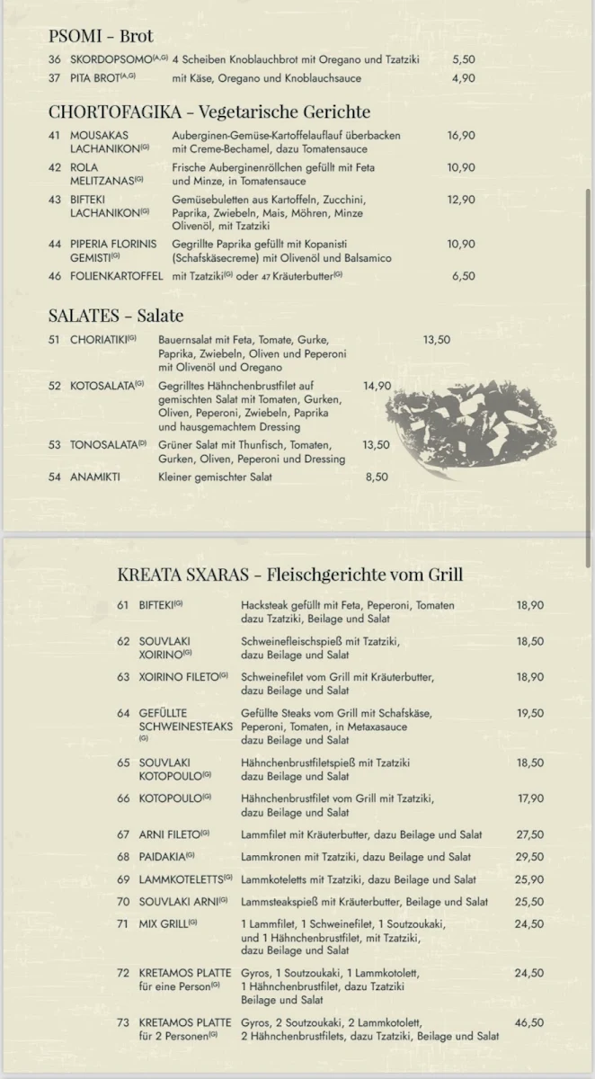 Speisekarte photo 3