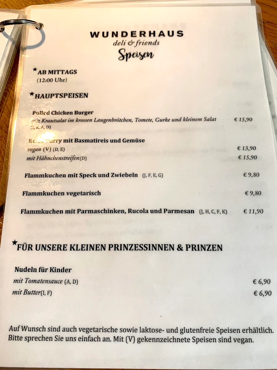 Speisekarte photo 1