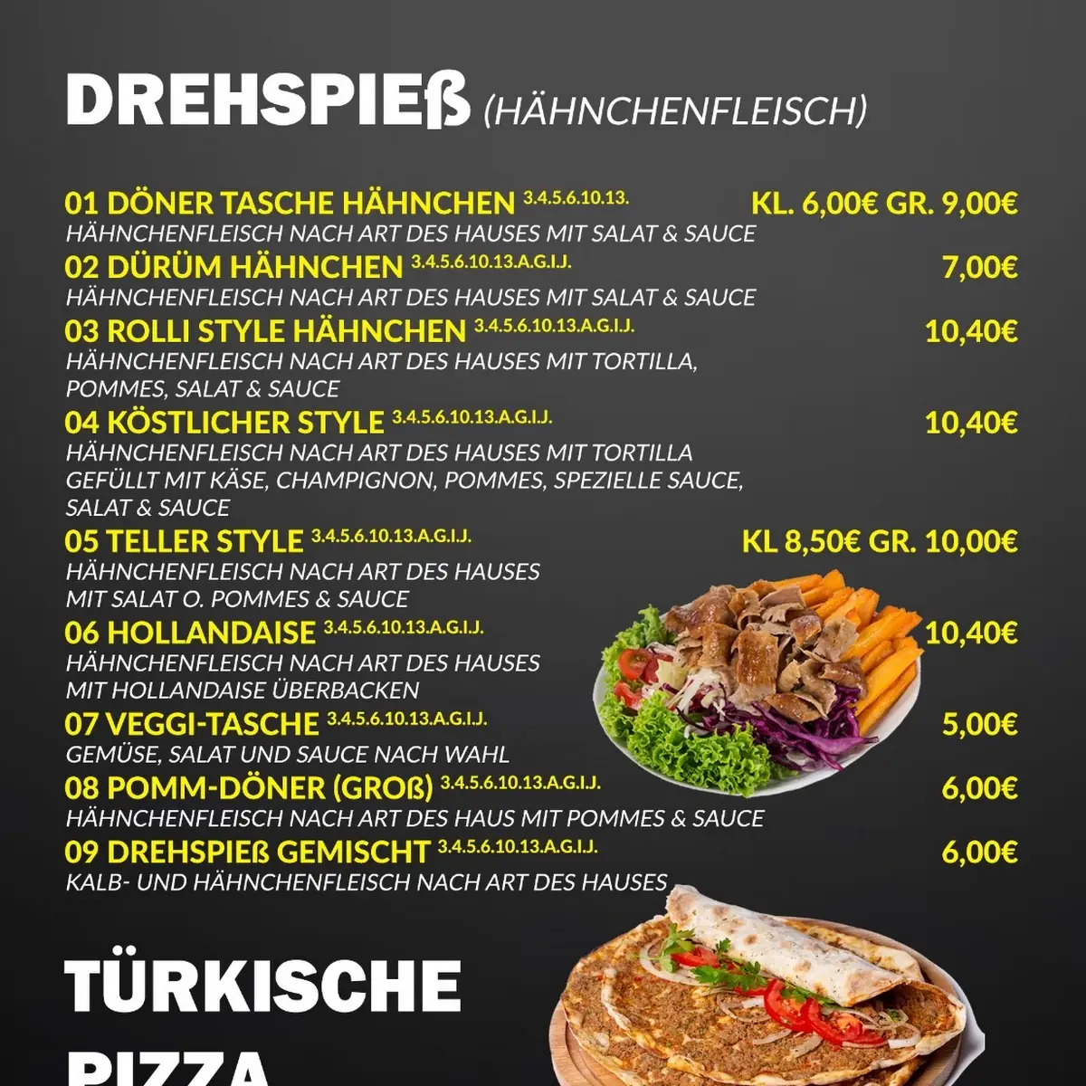 Speisekarte photo 2