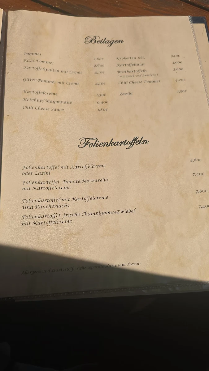 Speisekarte photo 2