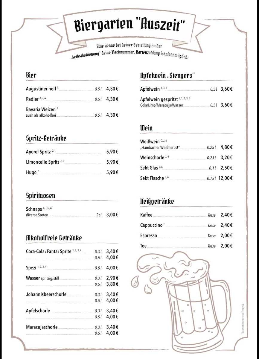Speisekarte photo 2