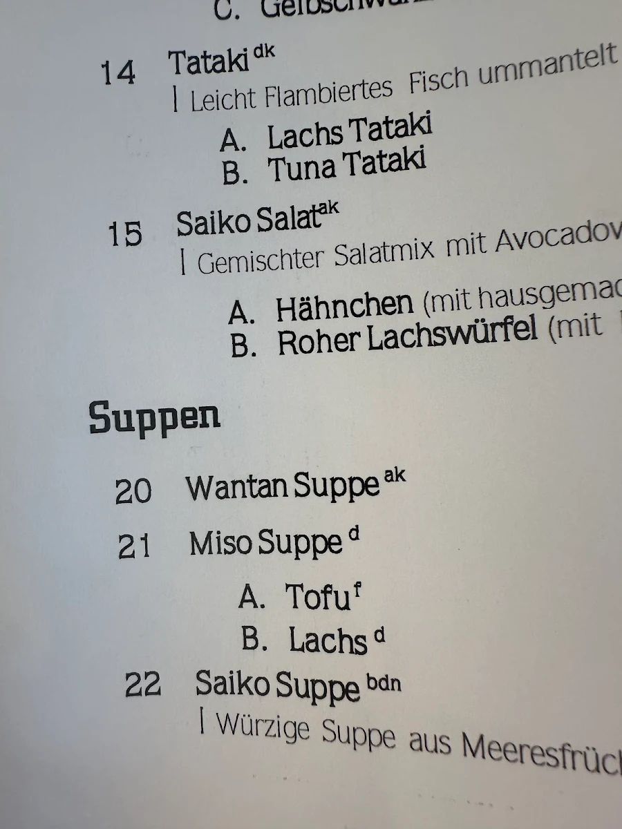 Speisekarte photo 8