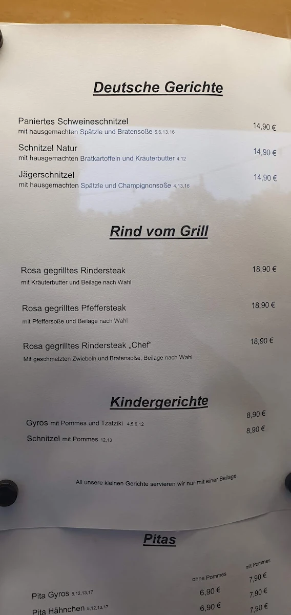 Speisekarte photo 10