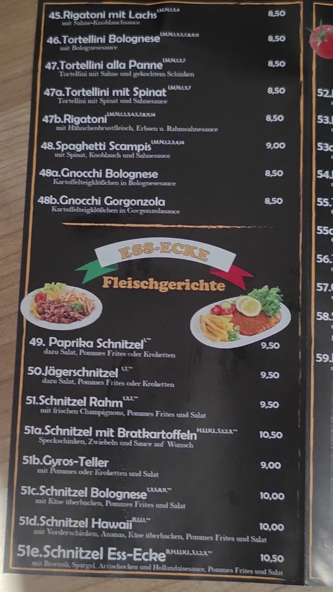 Speisekarte photo 1