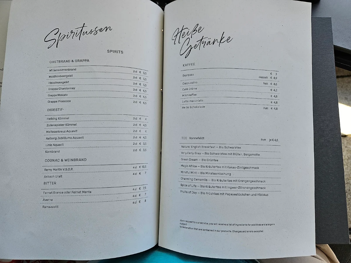 Speisekarte photo 1