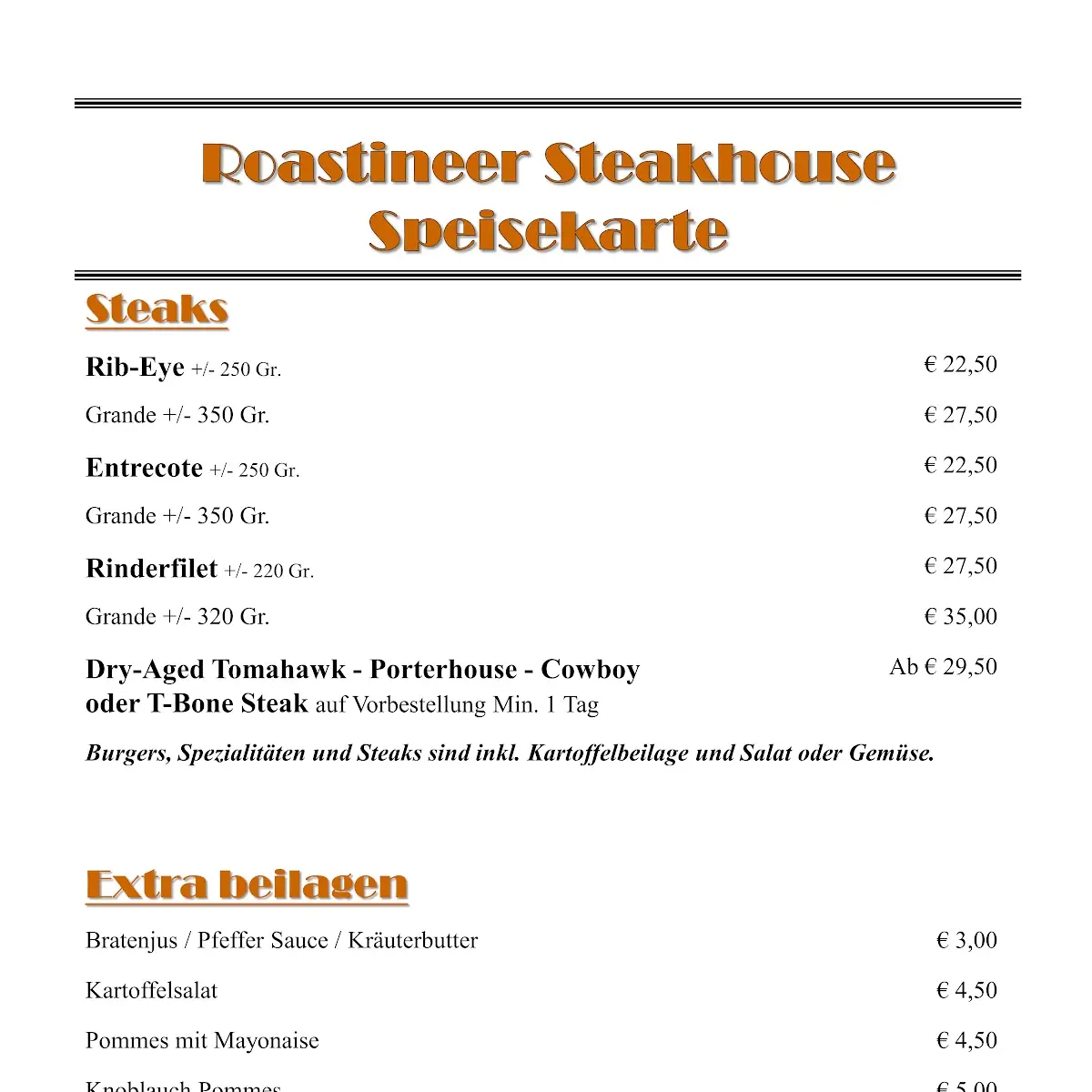 Speisekarte photo 4