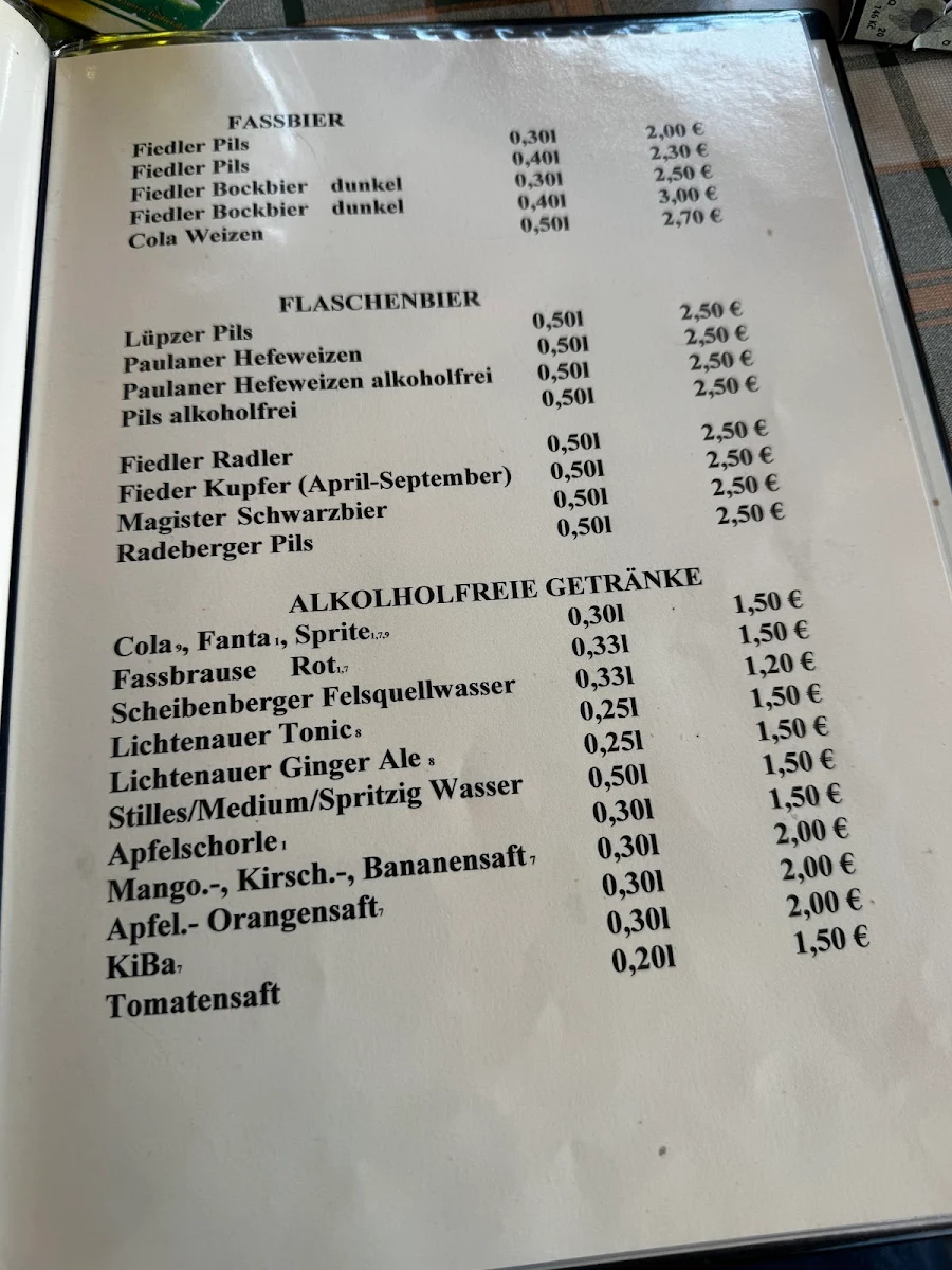Speisekarte photo 6