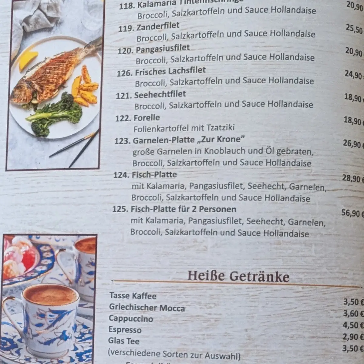Speisekarte photo 2