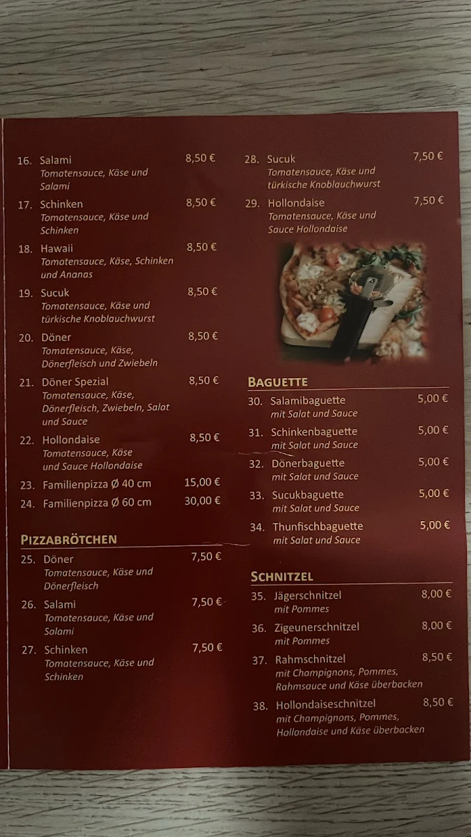 Speisekarte photo 1