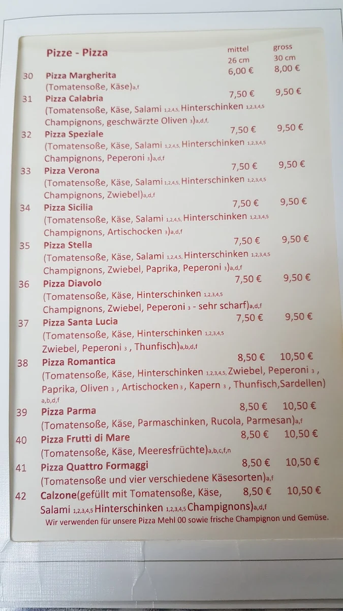 Speisekarte photo 2