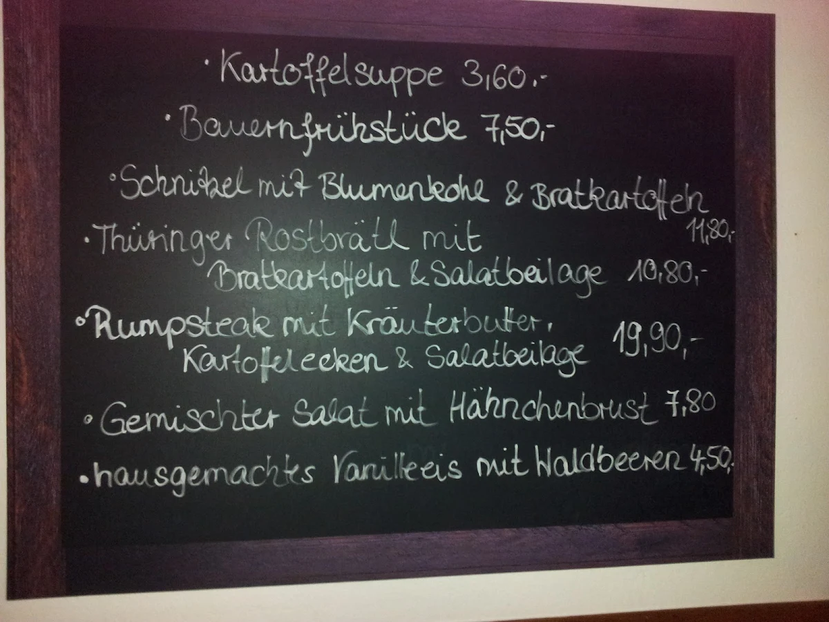 Speisekarte photo 1
