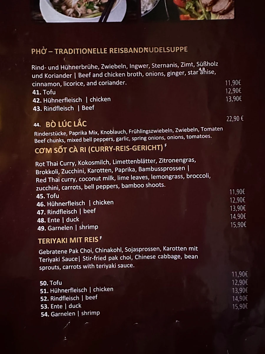 Speisekarte photo 1
