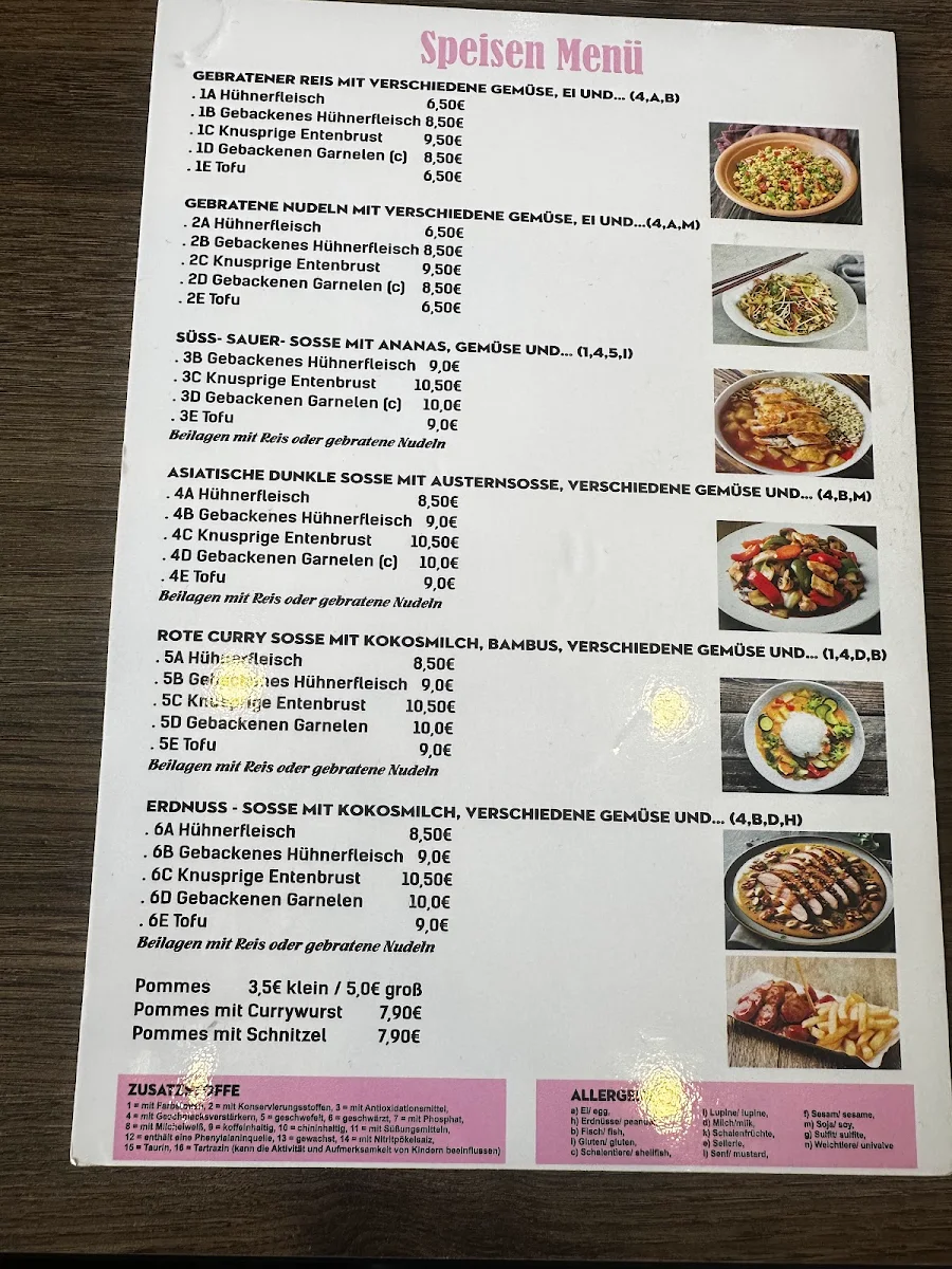 Speisekarte photo 2