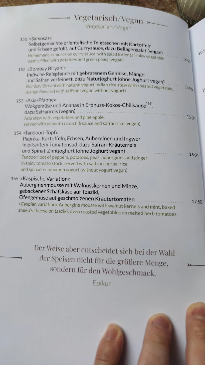Speisekarte photo 1