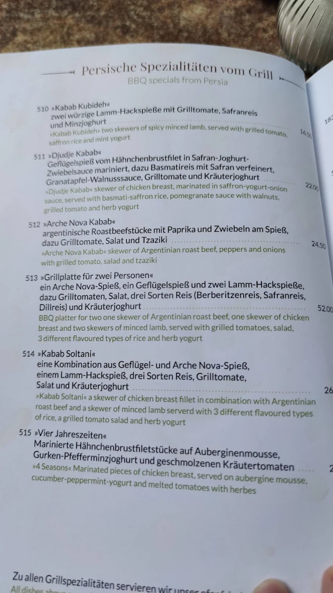Speisekarte photo 3