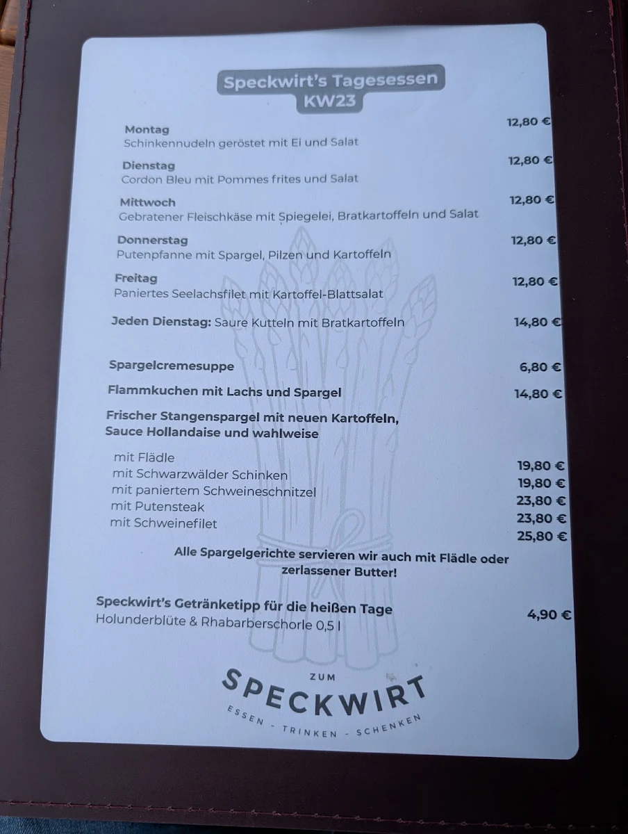 Speisekarte photo 4