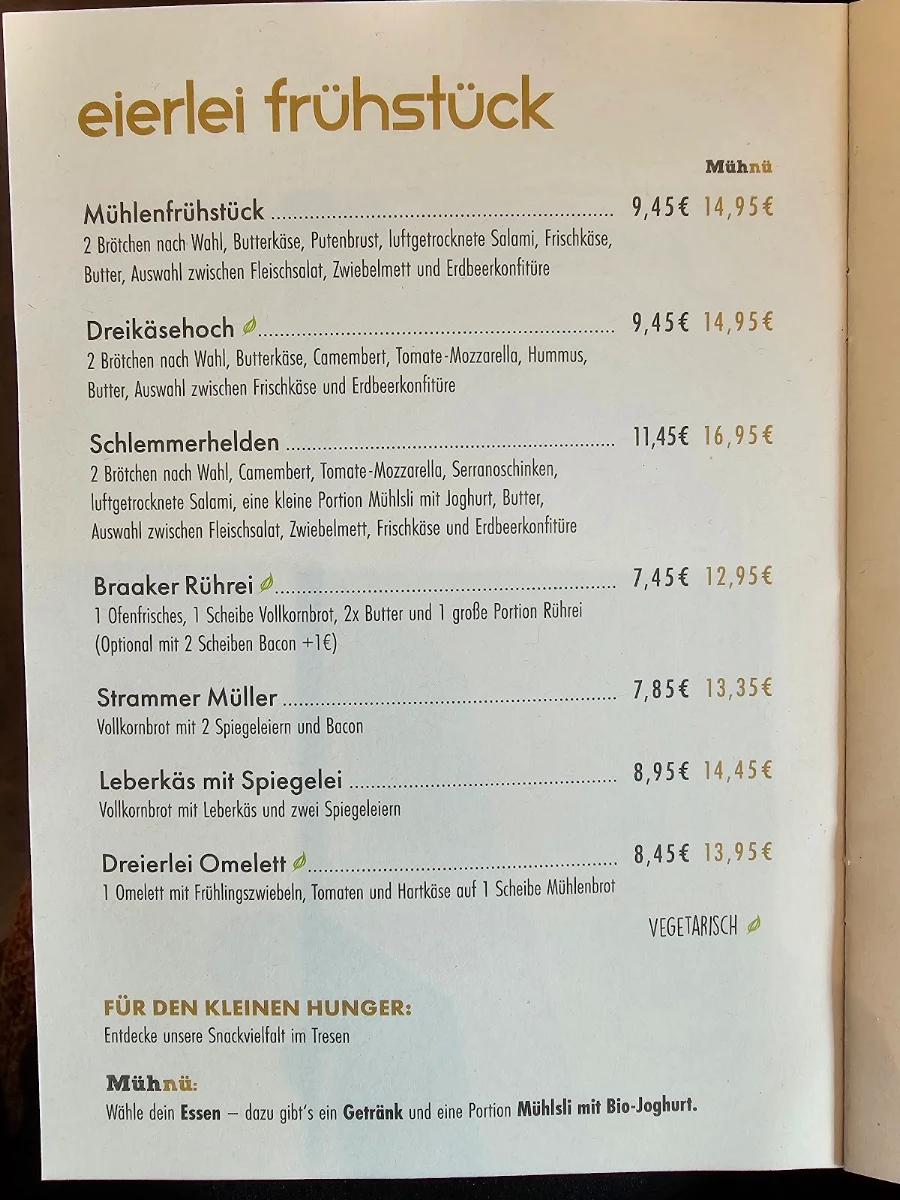 Speisekarte photo 1