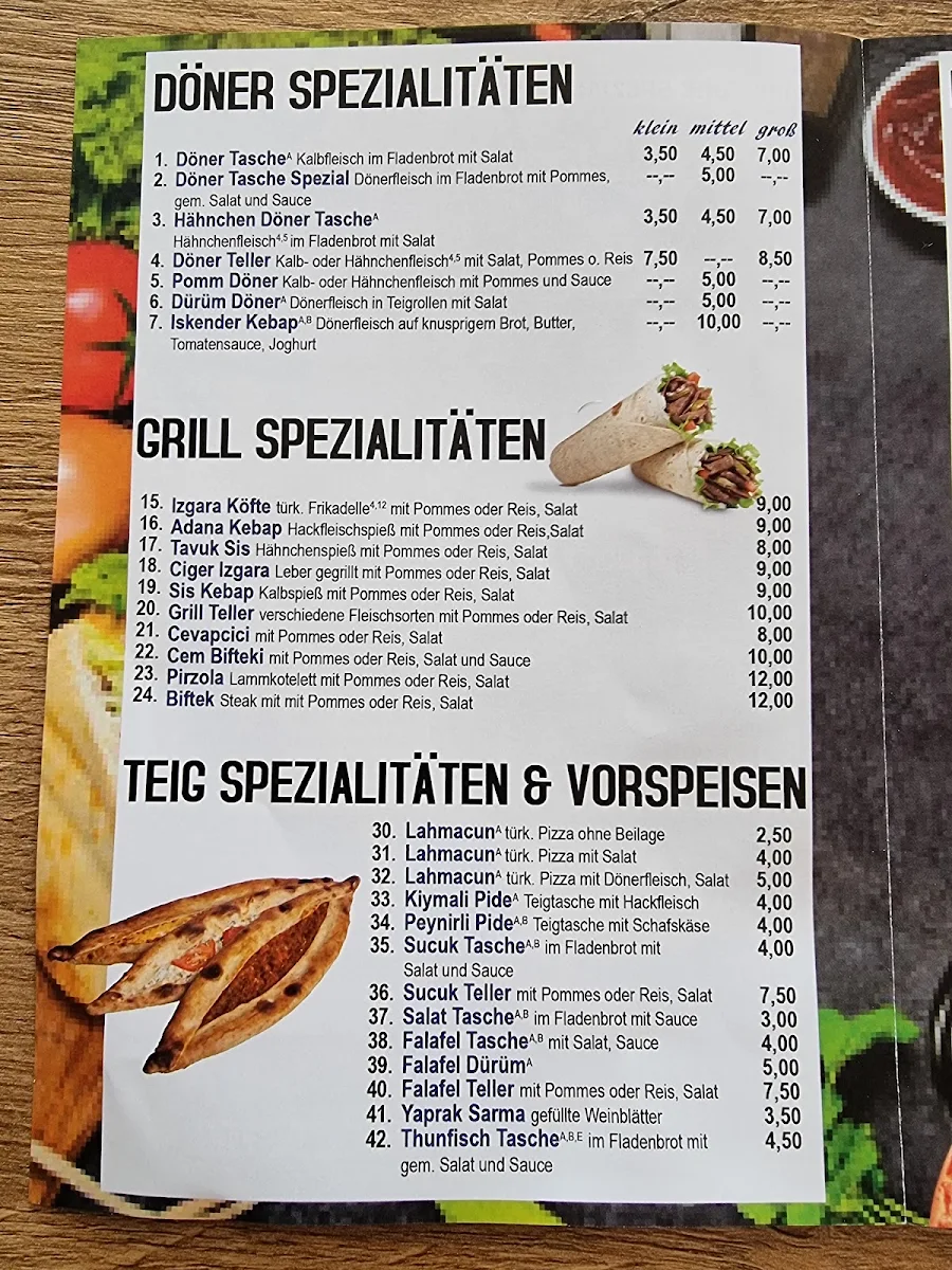 Speisekarte photo 3