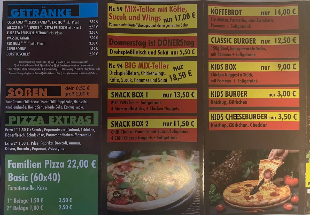 Speisekarte photo 1