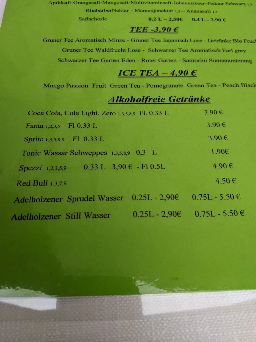 Speisekarte photo 2