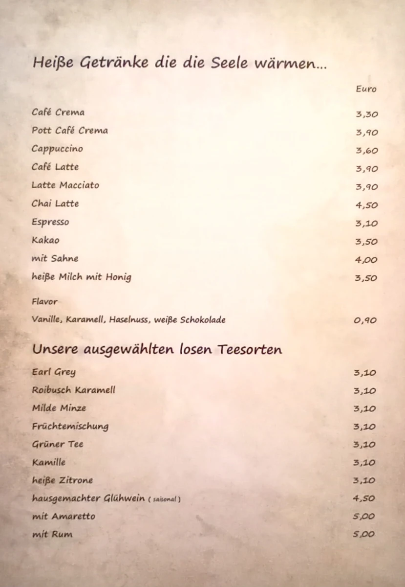 Speisekarte photo 3